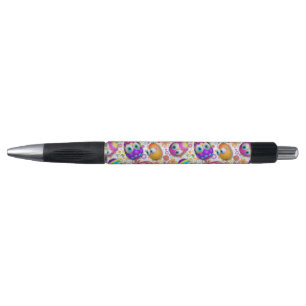 Cute and Funny Easter Eggs Cartoon Pen