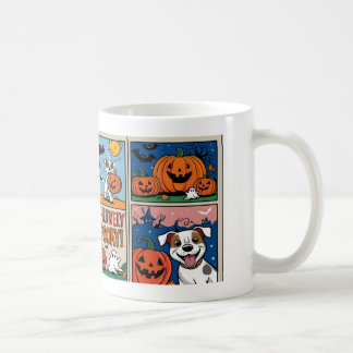 Cute and Funny Halloween Mug with Dog