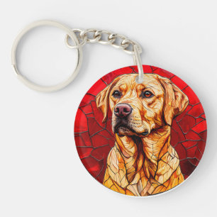 Cute and Funny labrador Keychain