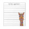 Cute and Funny No Prob Llama Notepad