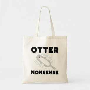 Cute and Funny Otter Tote Bag
