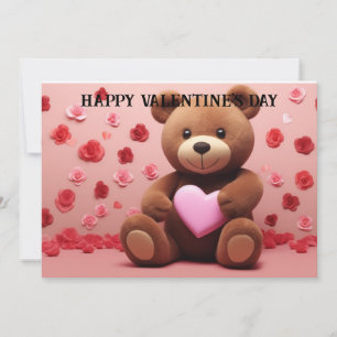 Cute and Funny Valentine's Day for Kids #17 Holiday Card