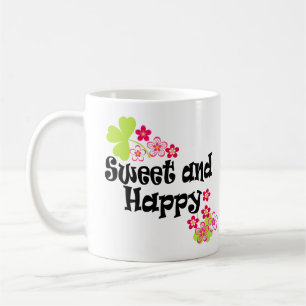 Cute and happy coffee mug