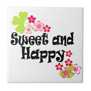 Cute and happy tile