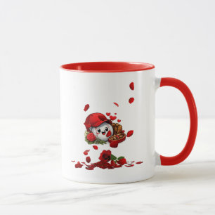 Cute and Lovely Valentine Baseball Design Mug