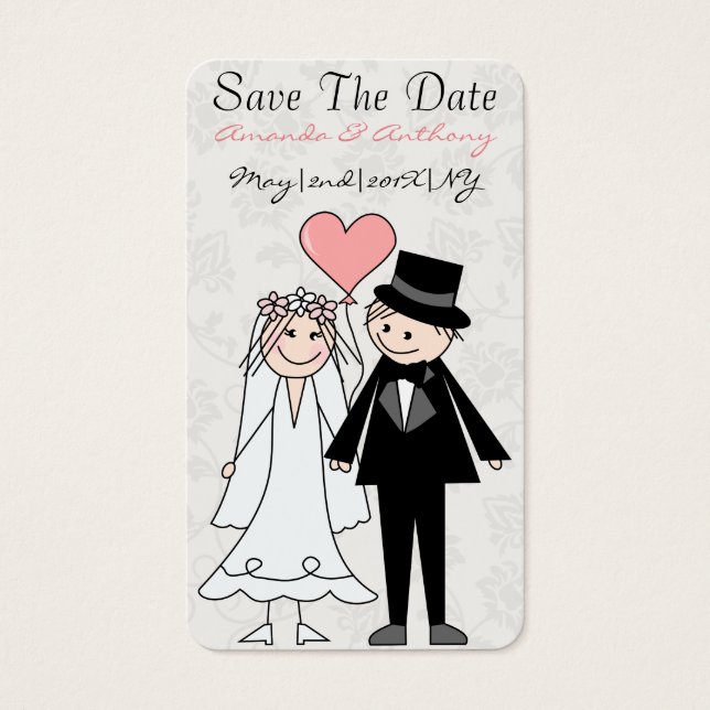 Cute and original save the date (Front)