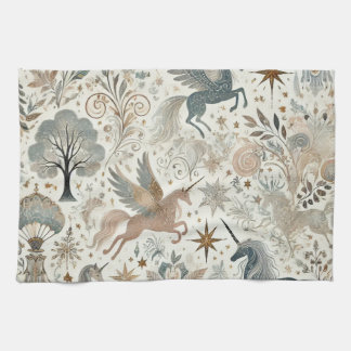 Cute and pretty feeling - Unicorn Kitchen Towel