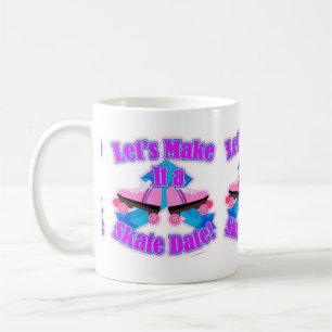 Cute and Sassy Skate Date Coffee Mug