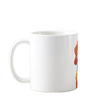 Cute And Silly Old Style Cartoon Pop Art Dog Mug