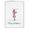 Cute and Simple Caroler Christmas Card