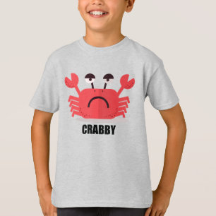 Cute and Simple Crabby Crab T-Shirt