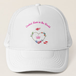 Cute and Simple Mom's Trucker Hat