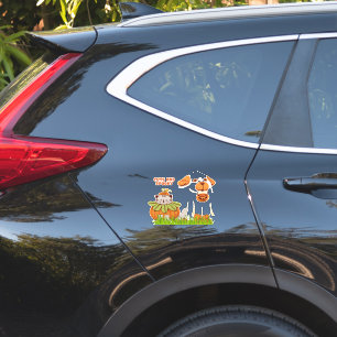 Cute And Spooky Custom-Cut Vinyl Sticker