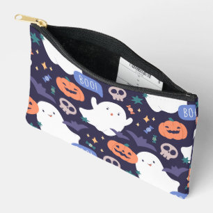 Cute and Spooky Halloween Accessory Pouch