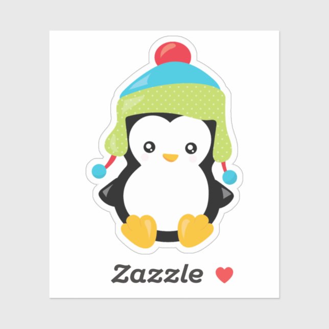 Cute and Trendy Penguin  (Sheet)