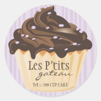 Cute and Whimsical Bakery Stickers