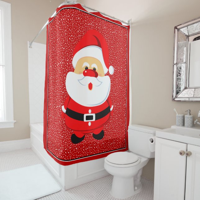 Cute and whimsical Santa Claus Christmas custom (In Situ)