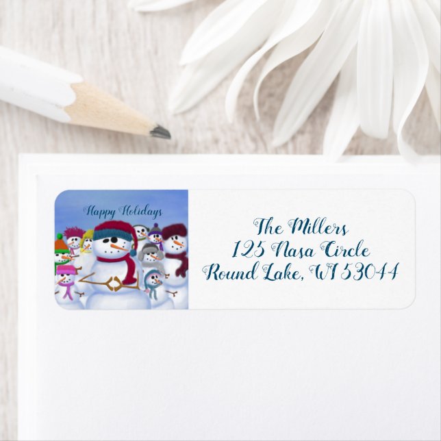 Cute and Whimsical Snowmen (Insitu)