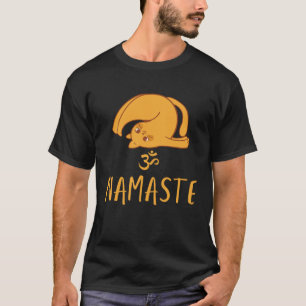 Cute and Yoga Cat Namaste OM Savasana Cat Parents T-Shirt