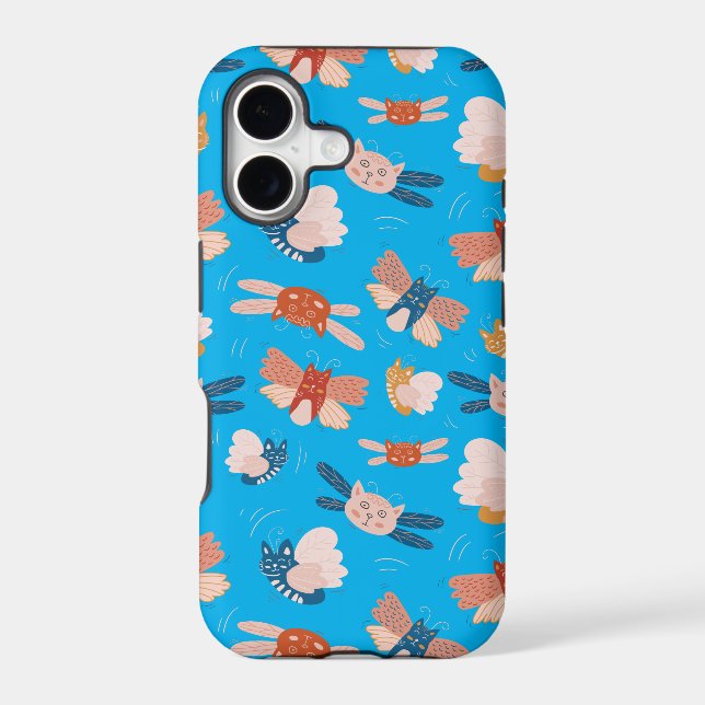 Cute angel cats pattern  (Back)