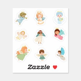 Cute Angel Stickers
