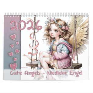 Cute Angels – Niedliche Engel 2026 Calendar