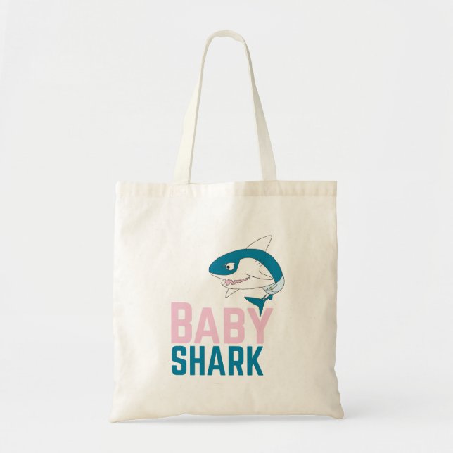 Cute Animal Art Animal Baby Sharks Animal Art Tote Bag (Front)