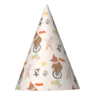 Cute Animal Band Birthday Party Hat