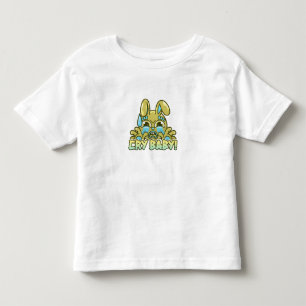cute animal cartoon bunny rabbit emotional art toddler t-shirt