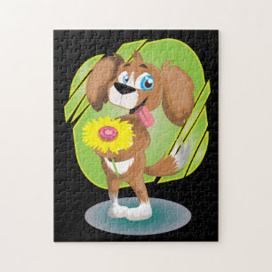 Cute Animal Cartoon Jigsaw Puzzle