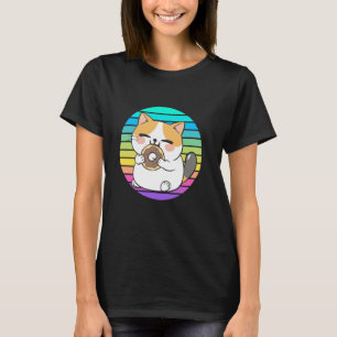 Cute Animal Cat Kitten With Sun, Boys, Girls, Adul T-Shirt