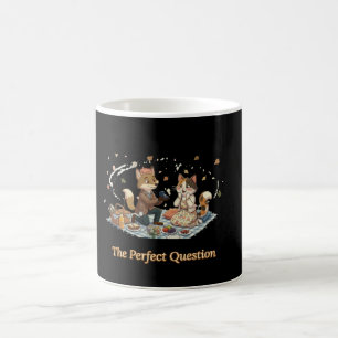 Cute Animal Couple Proposal Picnic Coffee Mug