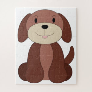 Cute animal dog kids jigsaw puzzle