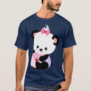 Cute Animal Friendly Panda 14 T-Shirt