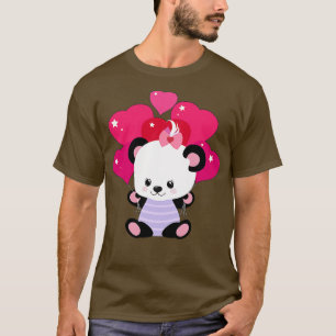 Cute Animal Friendly Panda 16 T-Shirt