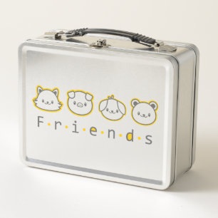 Cute Animal Friends face Case-Mate iPhone case Bu Metal Lunch Box
