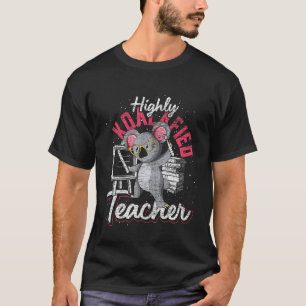 Cute Animal Funny Teacher Idea Koala T-Shirt