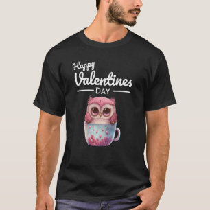 Cute Animal Heart Panda Happy Valentine Day 69 T-Shirt