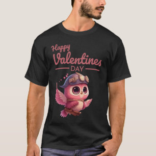 Cute Animal Heart Panda Happy Valentine Day 9 T-Shirt