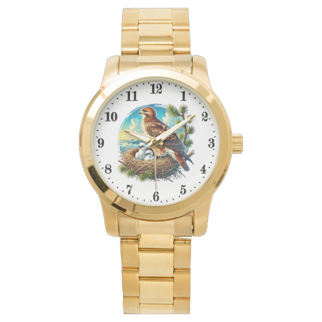 Cute animal lovers eagle watch (Front)