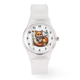 Cute animal lovers fox watch