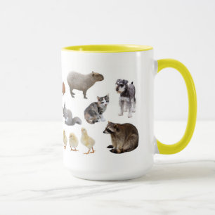 cute animal mug