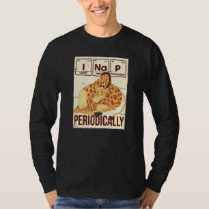 Cute Animal Nap Periodically Pajama Funny Sleeping T-Shirt