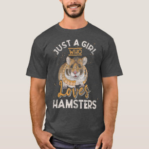 Cute Animal Pet Mom Women Girls Kids Hamster T-Shirt
