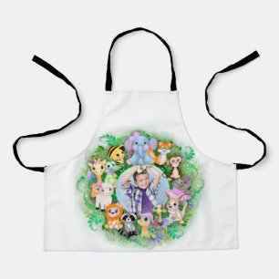 Cute Animal Photo Frame  Apron
