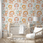 Cute Animal Safari Wallpaper<br><div class="desc">Cute Animal Safari
Great For A Baby's Nursery
Seamless
Coordinating Patterns
Modern/Popular/Trendy
Customizable</div>