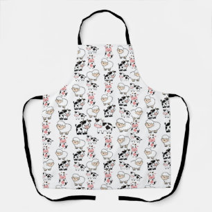 cute animals apron
