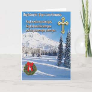 Cute Animals christimas Holiday Card