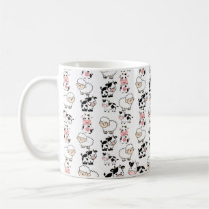 cute animals coffee mug