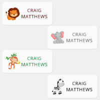 Cute Animals Custom Personalized Name Clothing